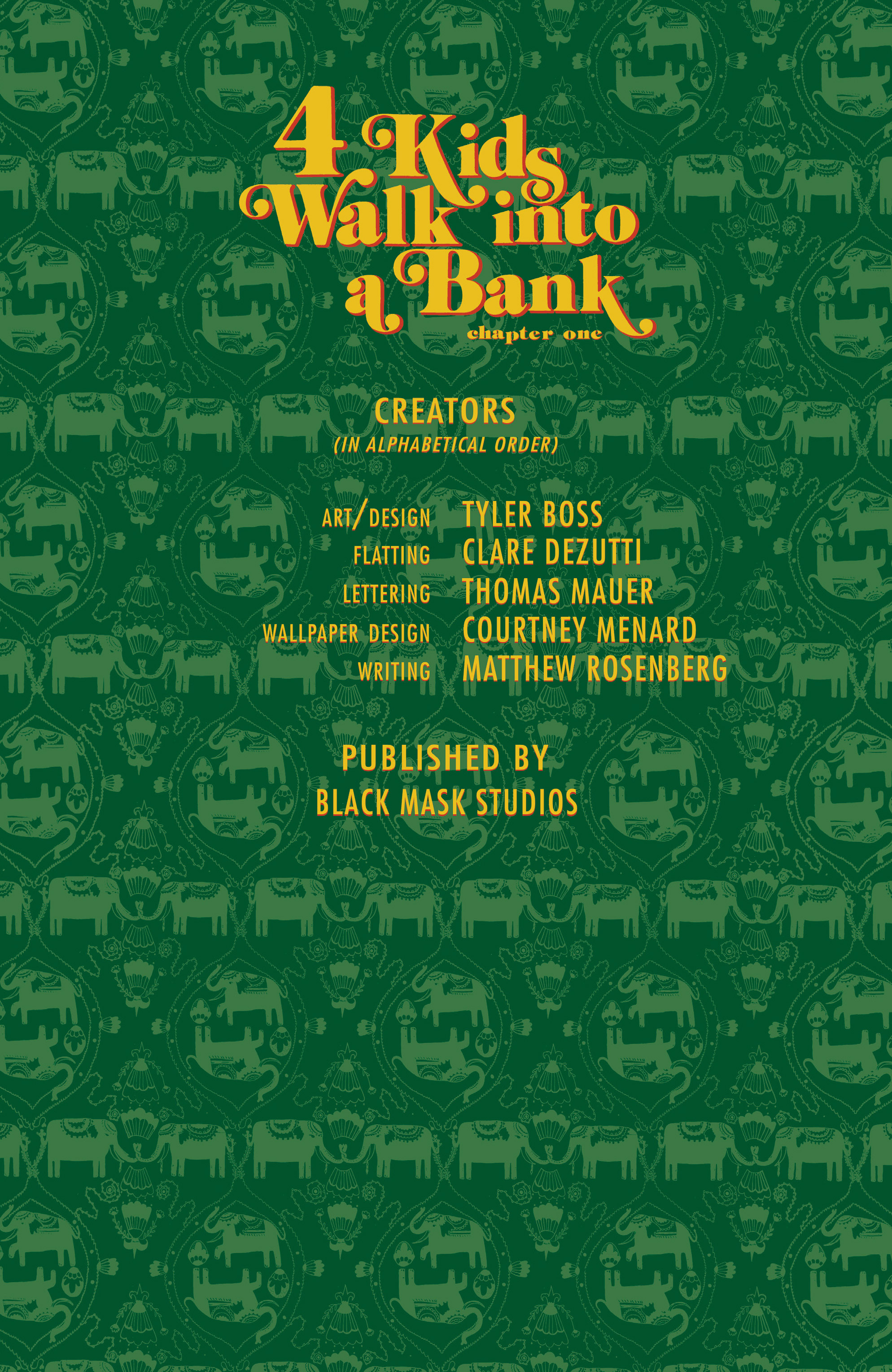 Read online 4 Kids Walk Into a Bank comic -  Issue #1 - 2