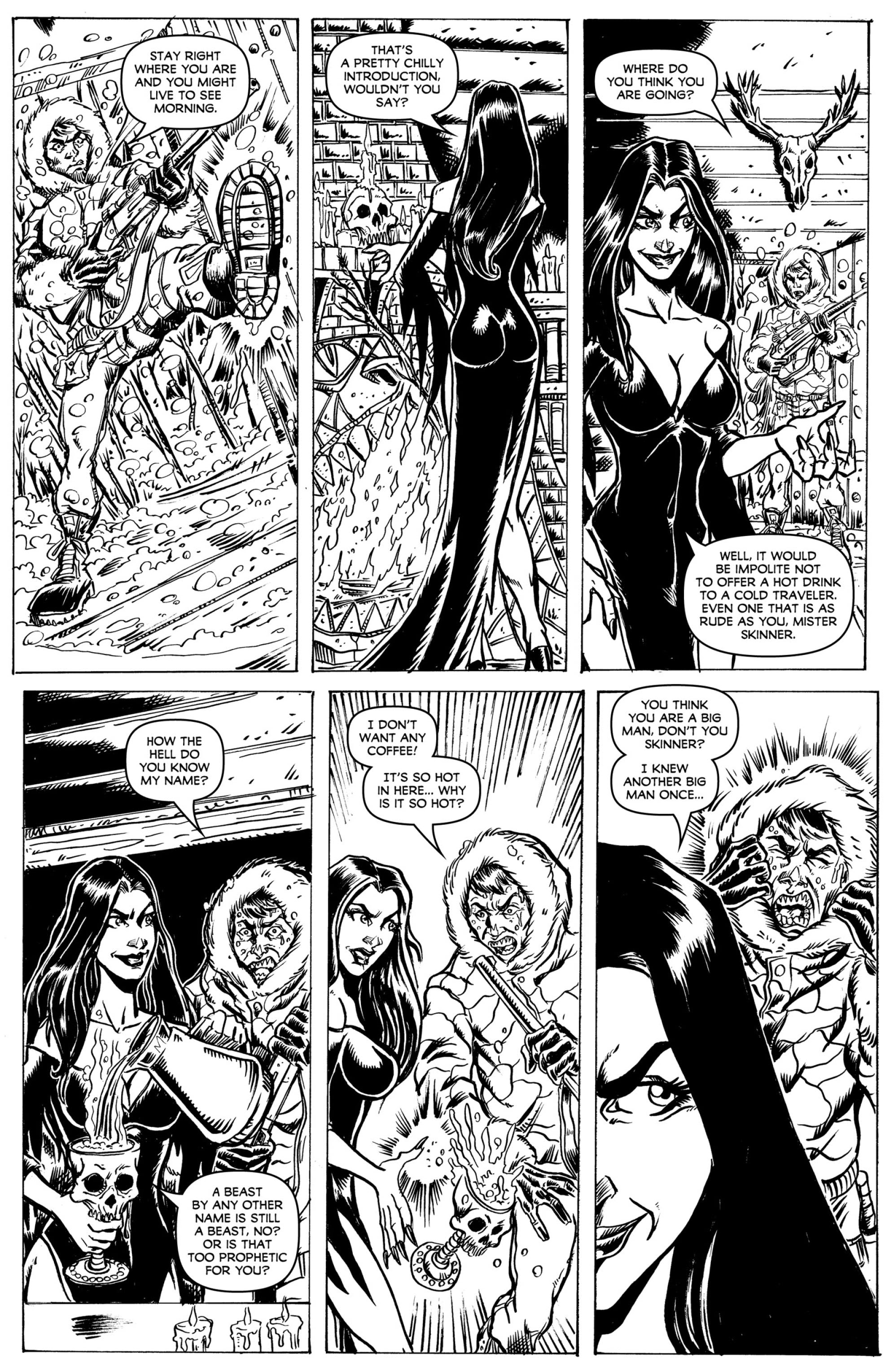 Read online Beware the Witch's Shadow Winter Special comic -  Issue # Full - 14