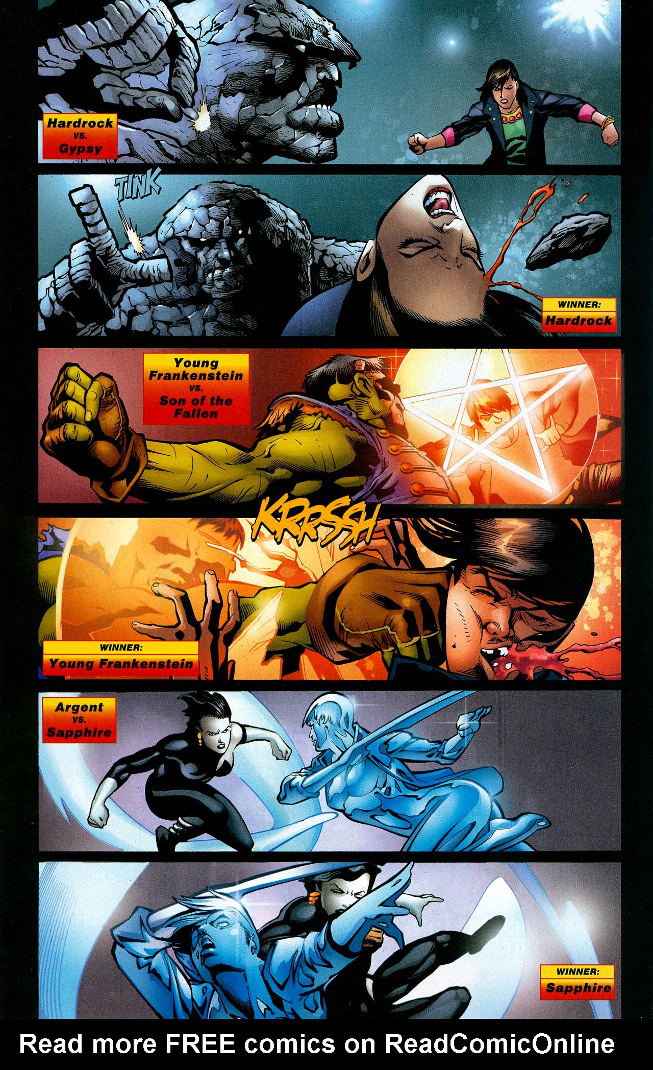 Read online Terror Titans comic -  Issue #2 - 23