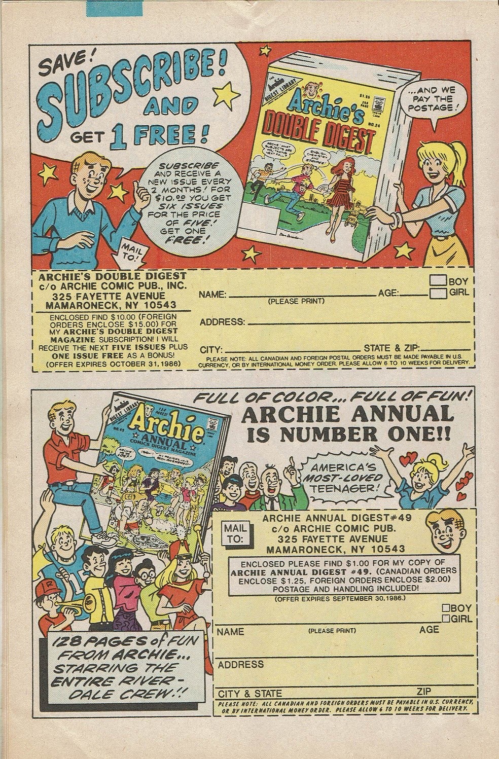 Read online Archie at Riverdale High (1972) comic -  Issue #110 - 18