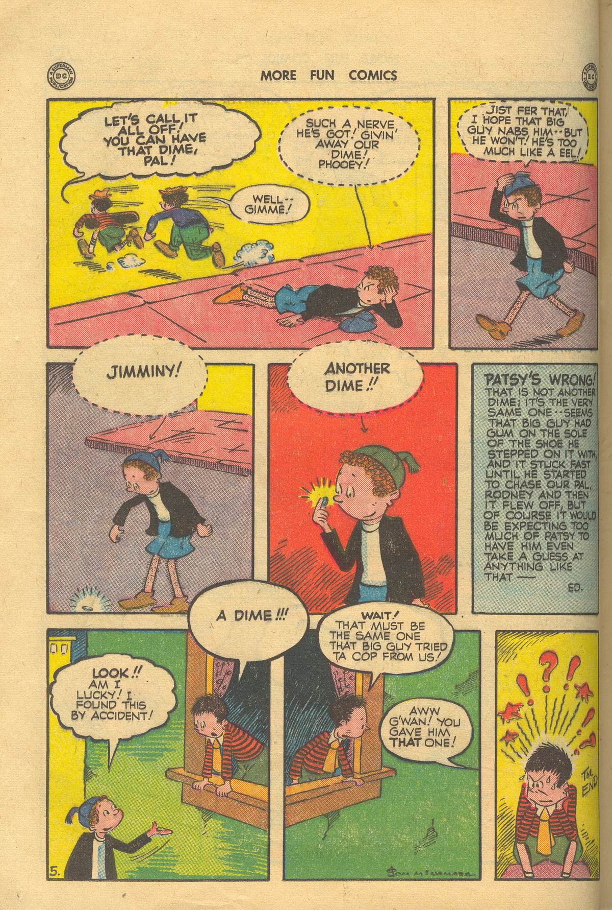 Read online More Fun Comics comic -  Issue #125 - 16