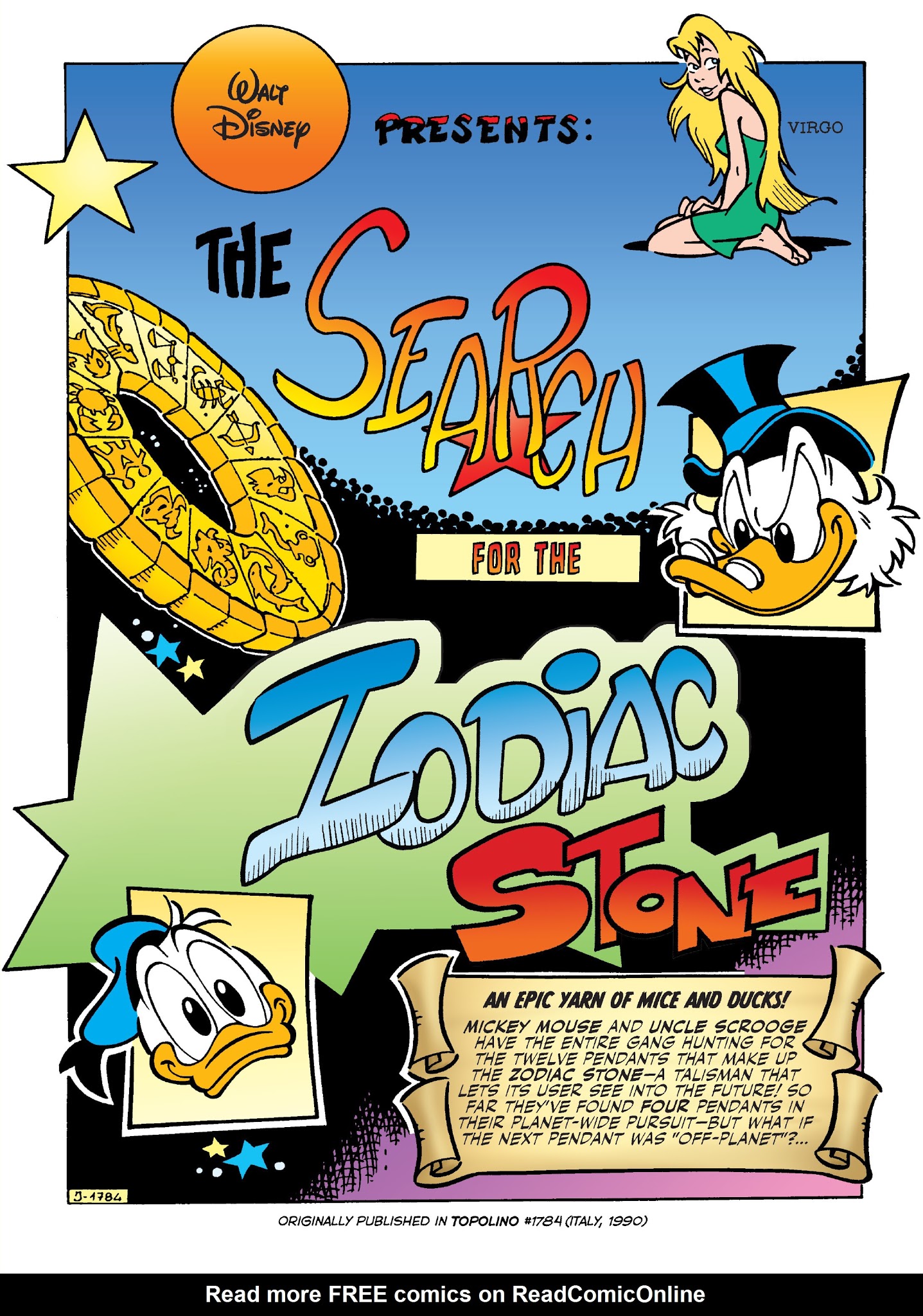 Read online Mickey and Donald: The Search For the Zodiac Stone comic -  Issue # TPB - 126