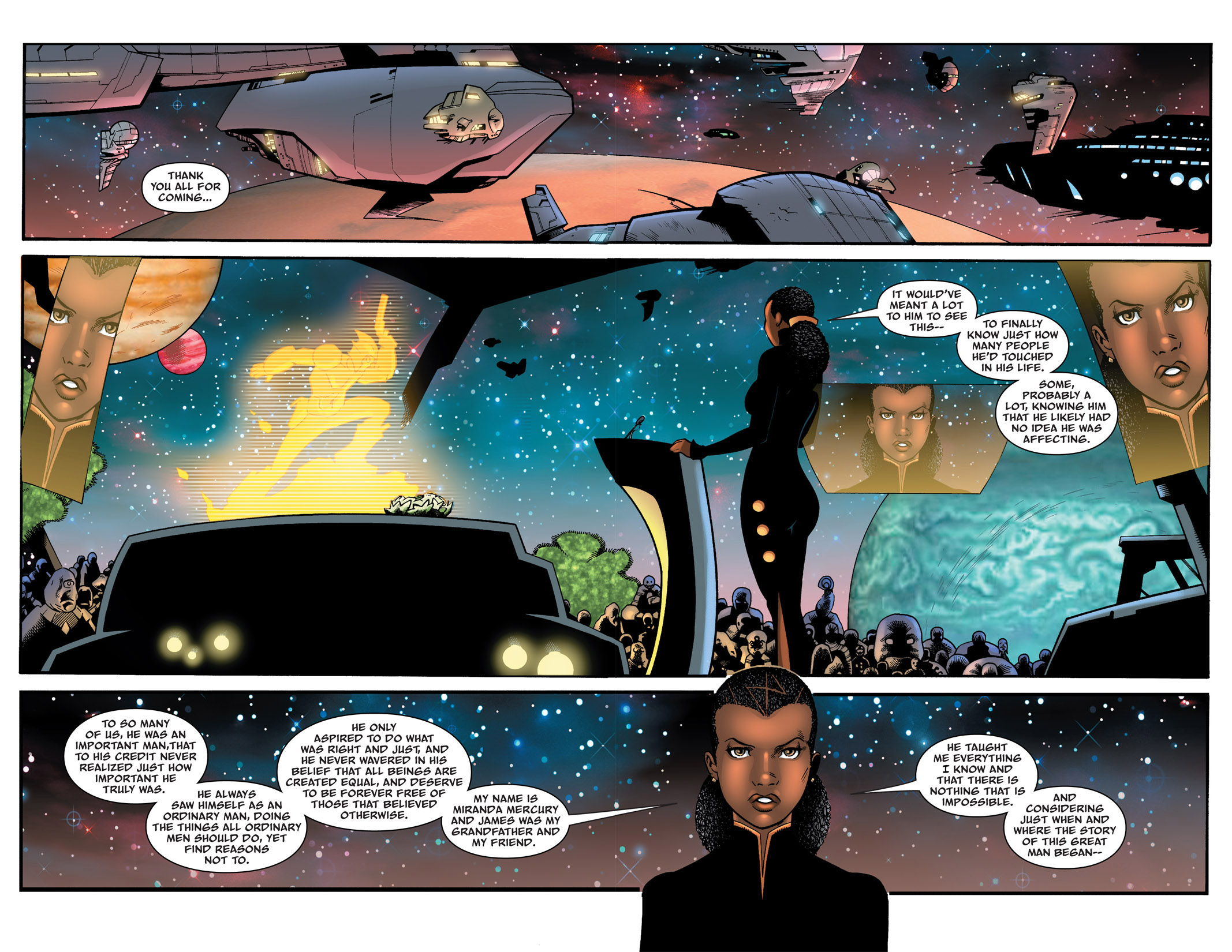 Read online The Many Adventures of Miranda Mercury: Time Runs Out comic -  Issue # TPB - 142