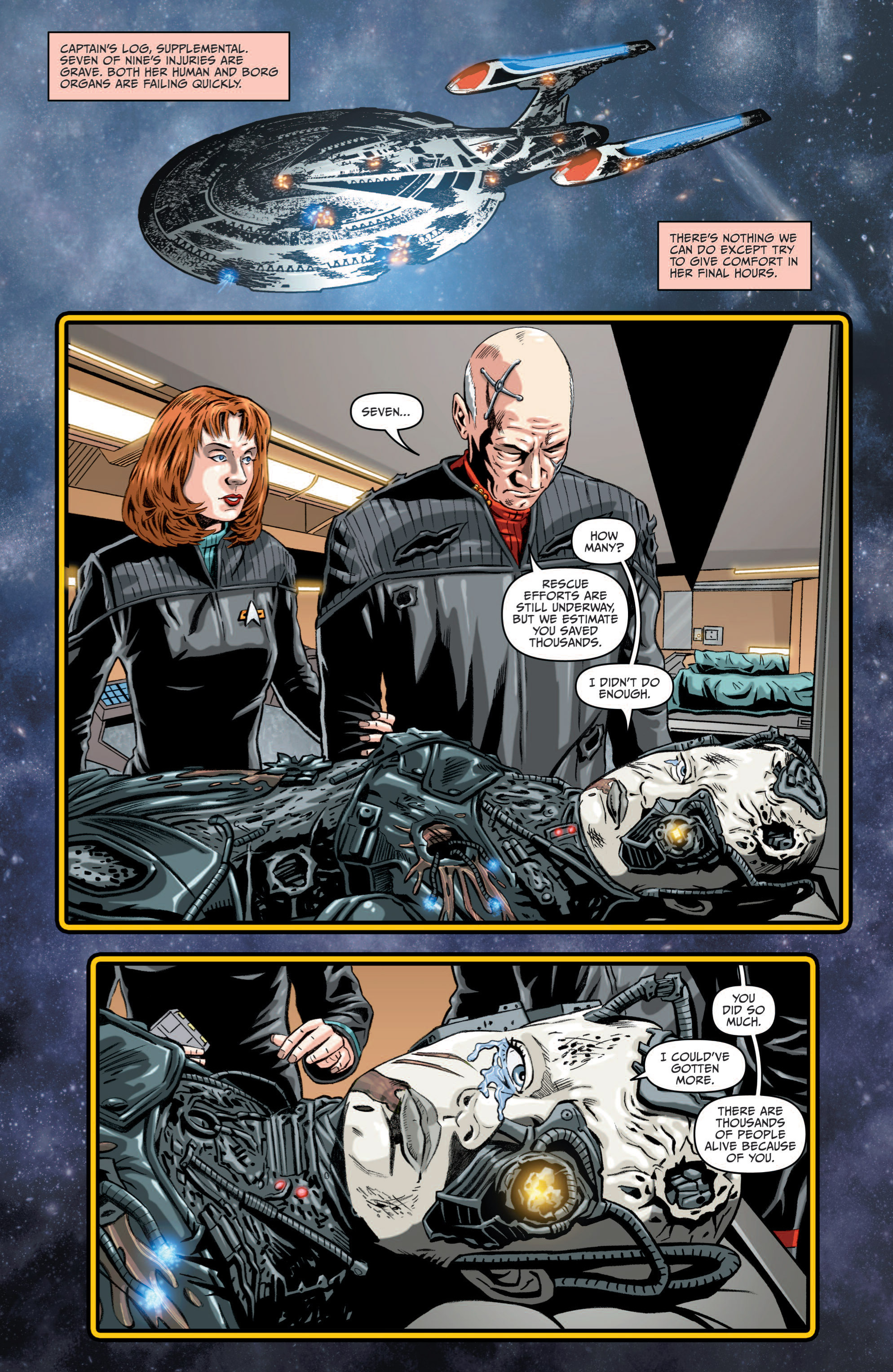 Read online Star Trek: The Next Generation - Hive comic -  Issue #4 - 22