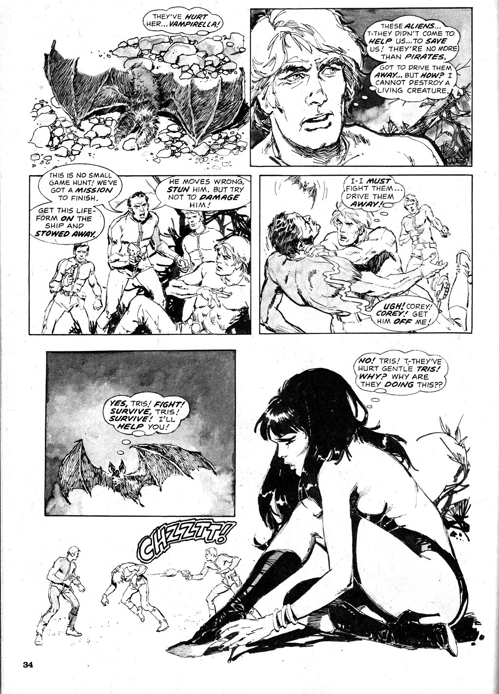 Read online Vampirella (1969) comic -  Issue #100 - 34