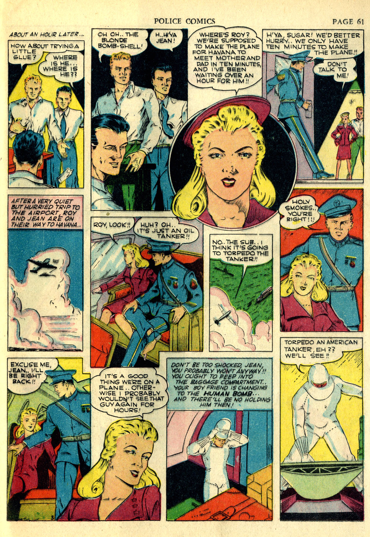 Read online Police Comics comic -  Issue #4 - 64