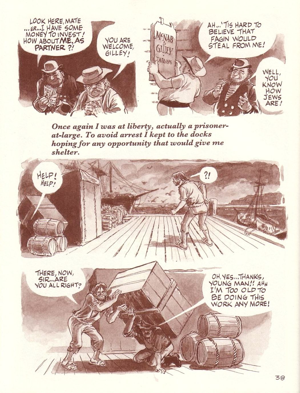 Read online Fagin the Jew comic -  Issue # TPB - 39