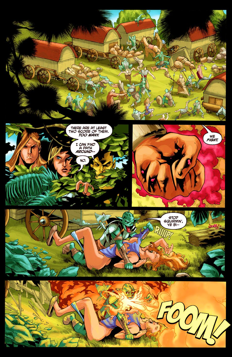 Read online DemonWars: The Demon Spirit comic -  Issue #3 - 21