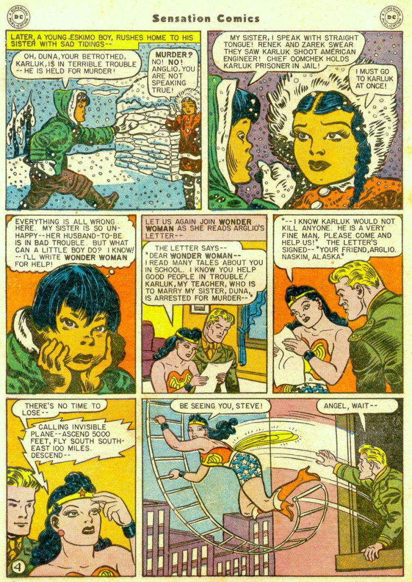 Read online Sensation (Mystery) Comics comic -  Issue #65 - 5