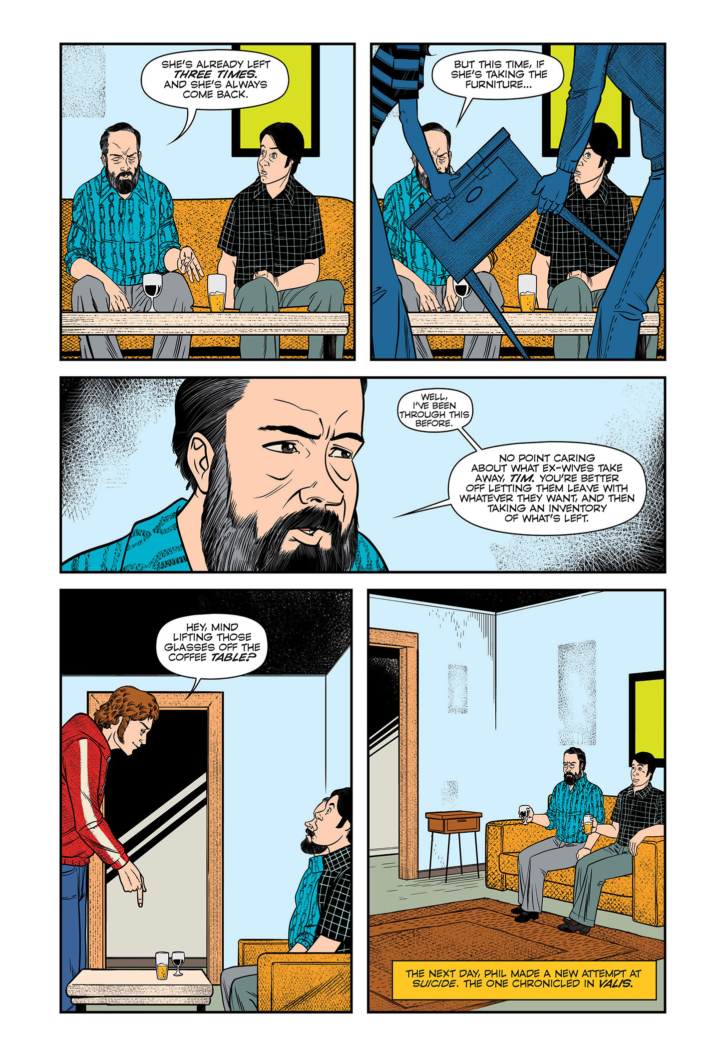 Read online Philip K. Dick: A Comics Biography comic -  Issue # TPB - 127