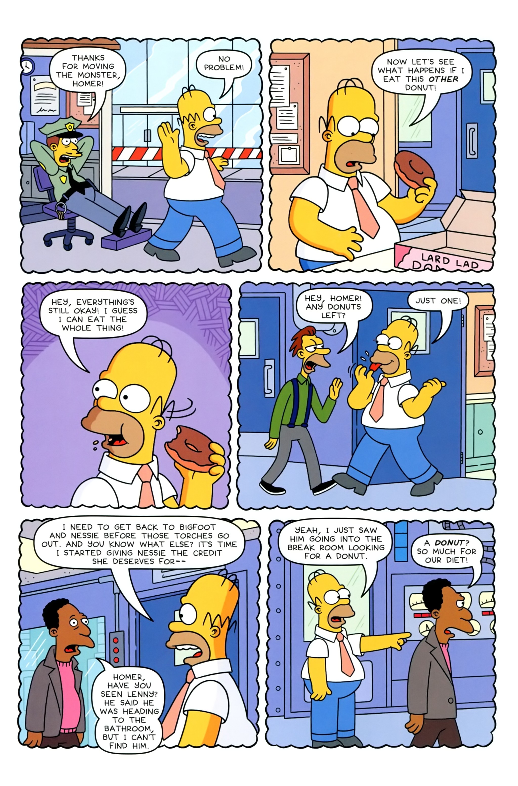 Read online Simpsons Comics comic -  Issue #238 - 22