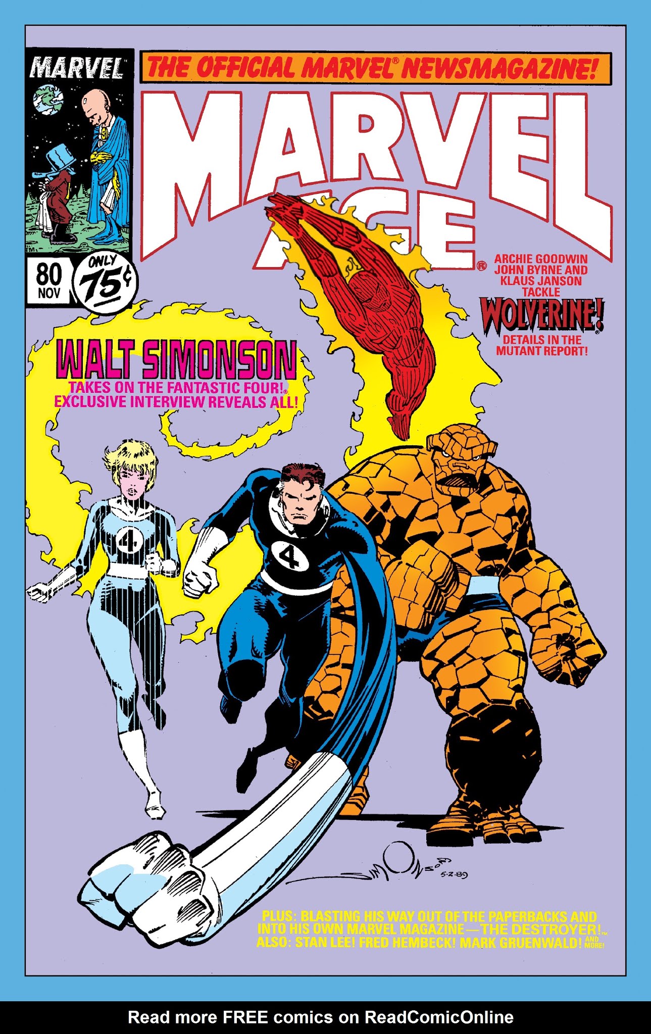 Read online Fantastic Four Visionaries: Walter Simonson comic -  Issue # TPB 1 (Part 2) - 88