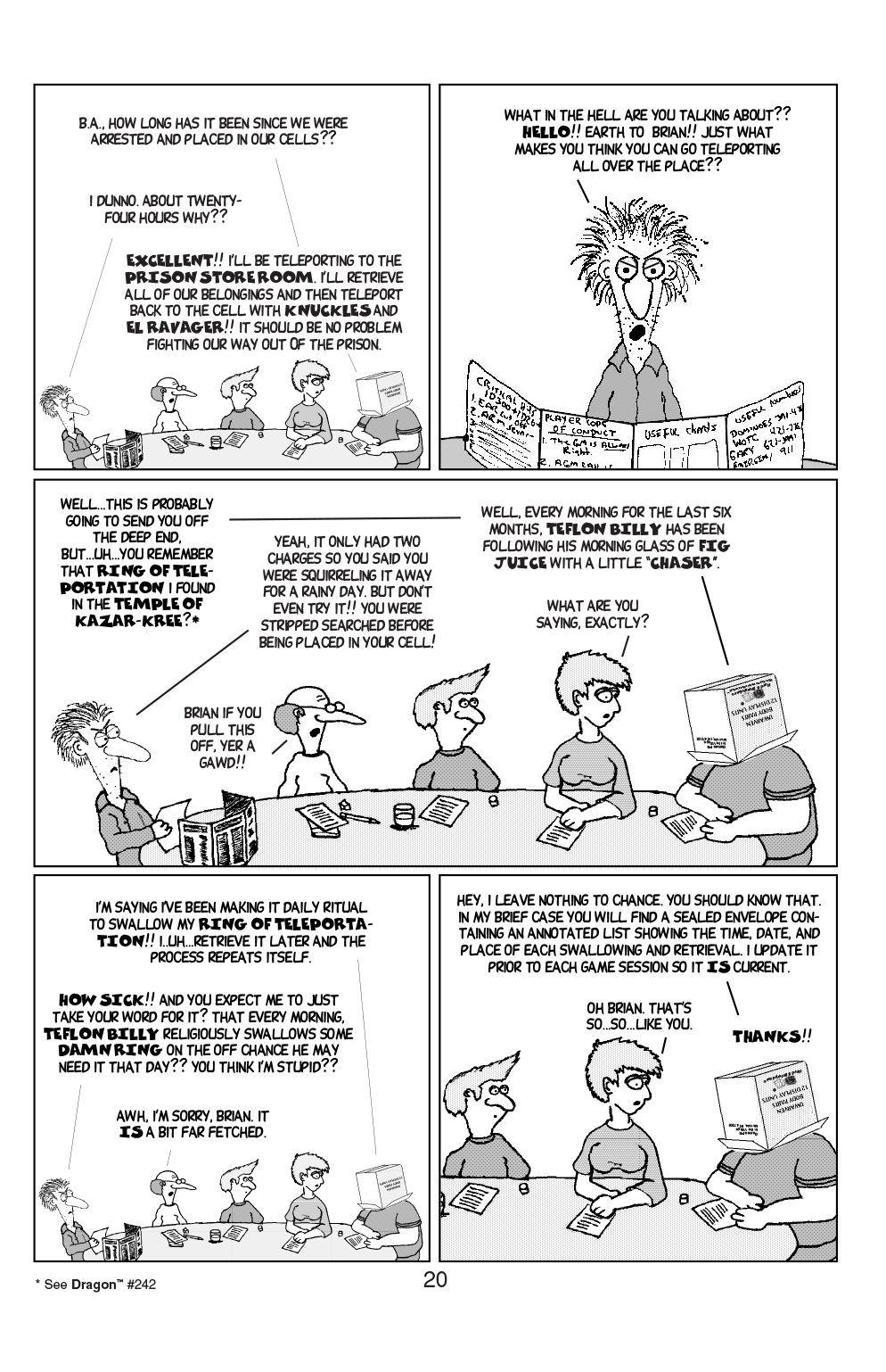 Read online Knights of the Dinner Table comic -  Issue #18 - 38