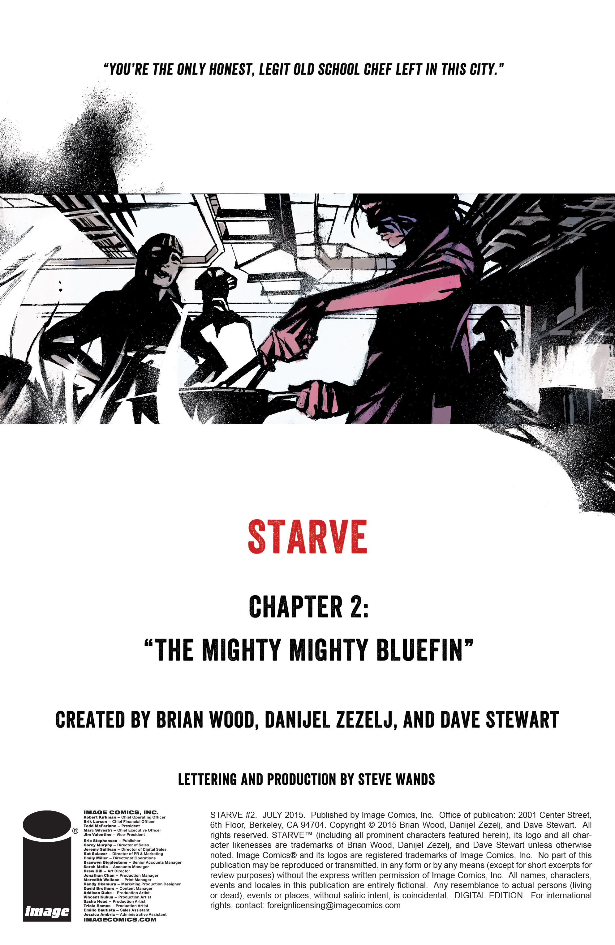 Read online Starve comic -  Issue #2 - 2