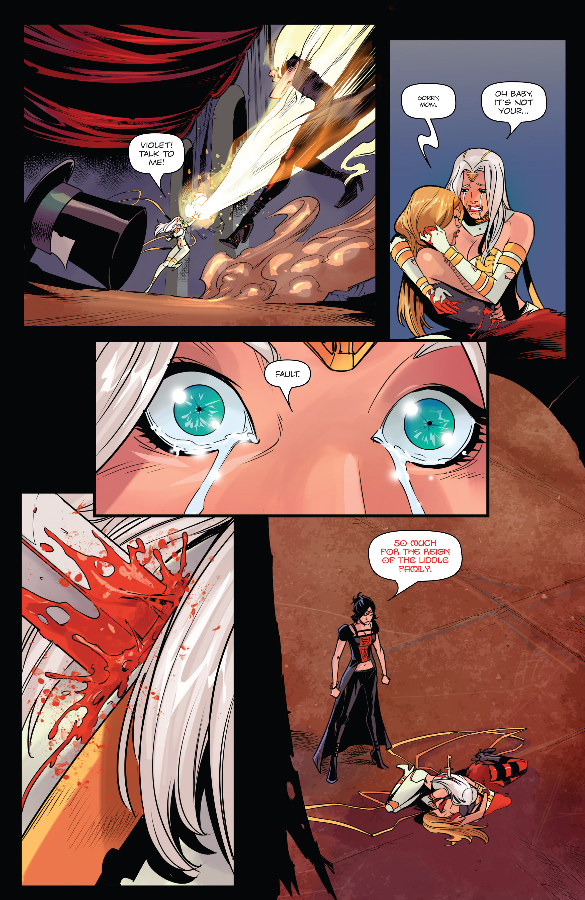 Read online Grimm Fairy Tales presents White Queen: Age of Darkness comic -  Issue #3 - 22