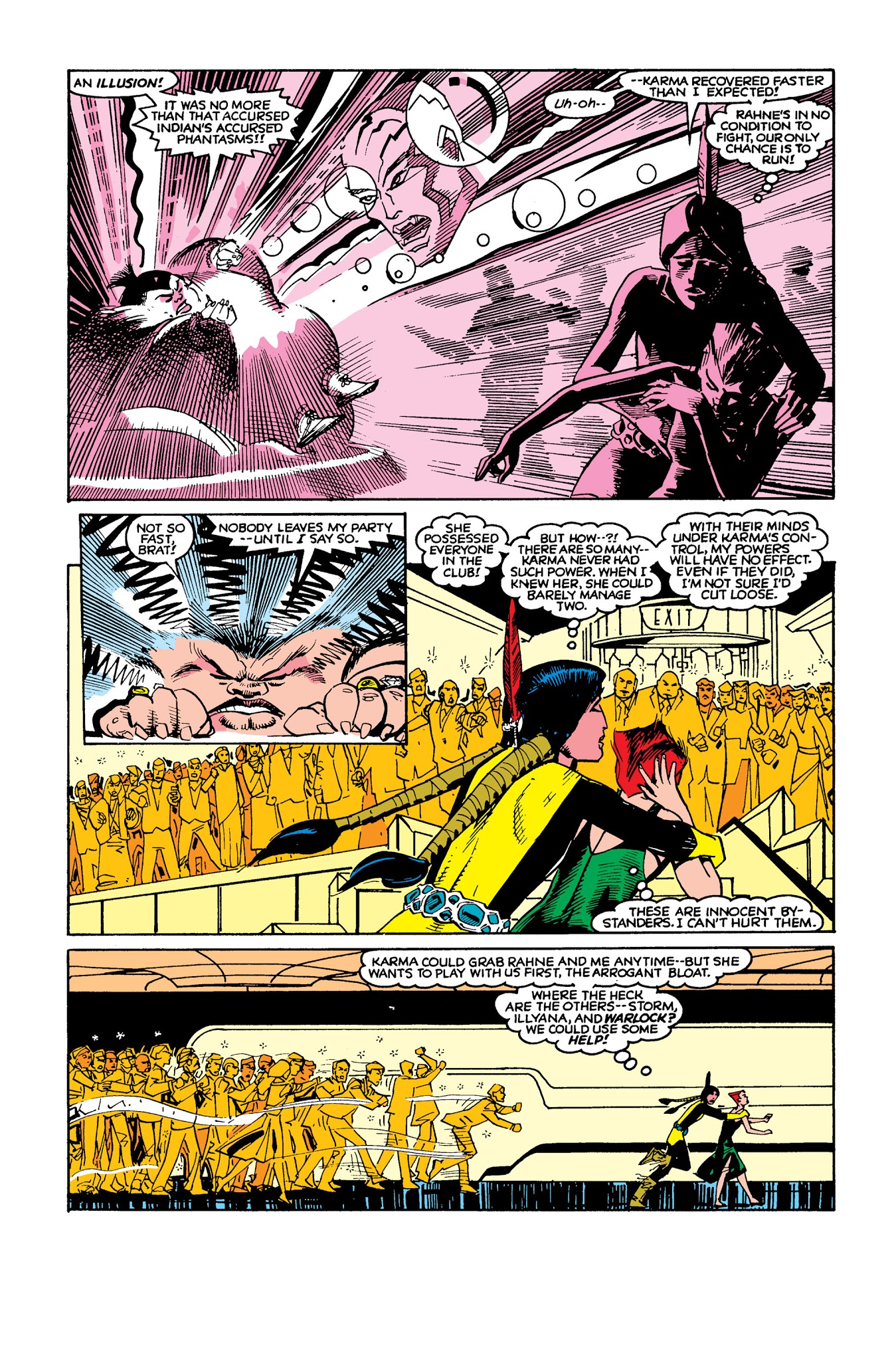 Read online New Mutants Classic comic -  Issue # TPB 4 - 173