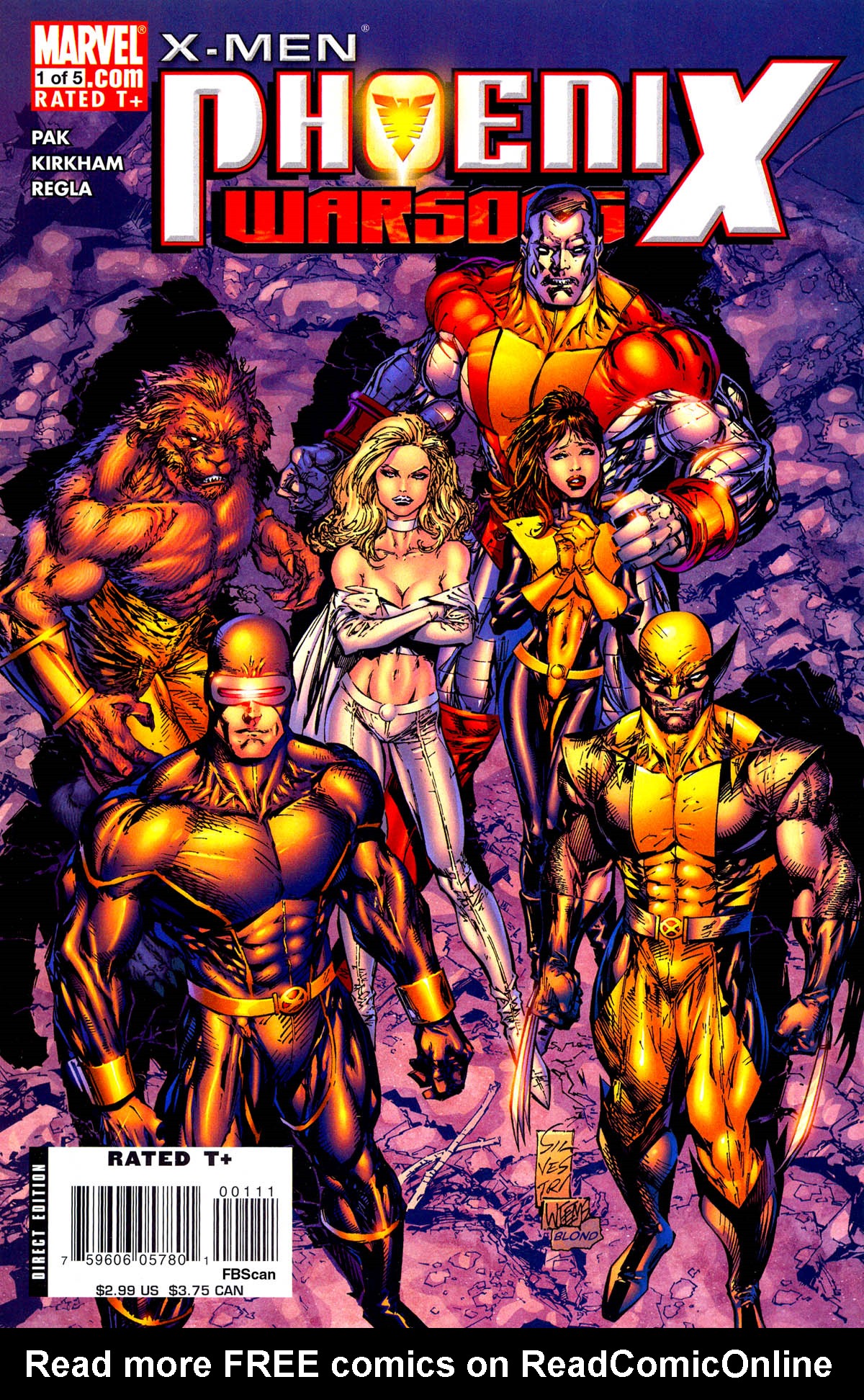 Read online X-Men: Phoenix - Warsong comic -  Issue #1 - 1