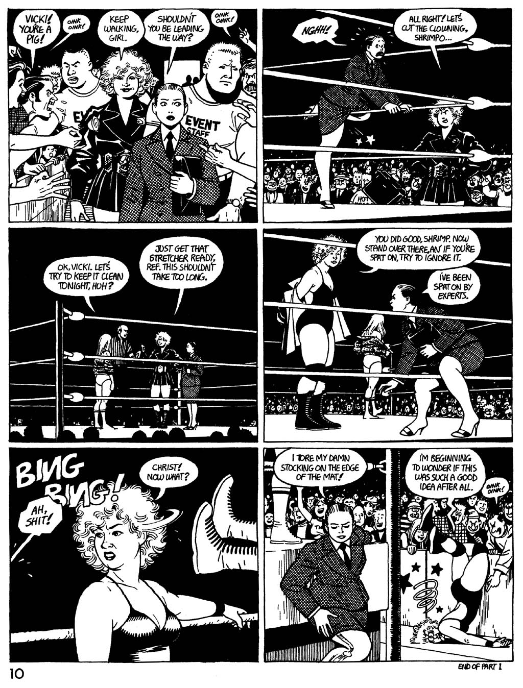 Read online Love and Rockets (1982) comic -  Issue #26 - 12