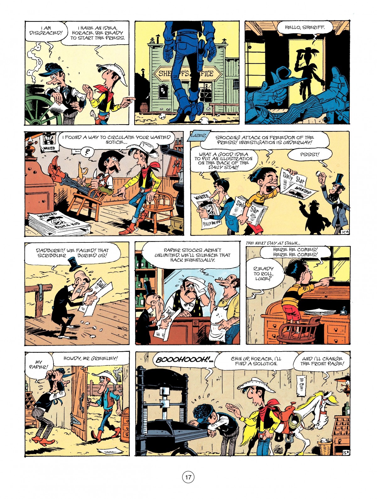 Read online A Lucky Luke Adventure comic -  Issue #41 - 17