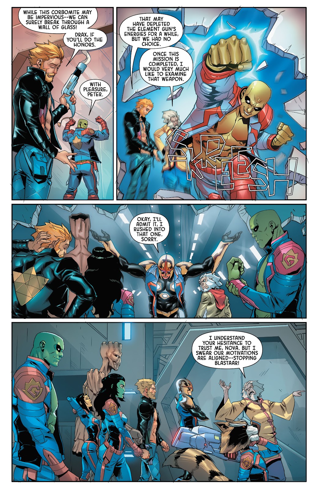 Guardians Of The Galaxy: Bane Of Blastaar issue 1 - Page 10