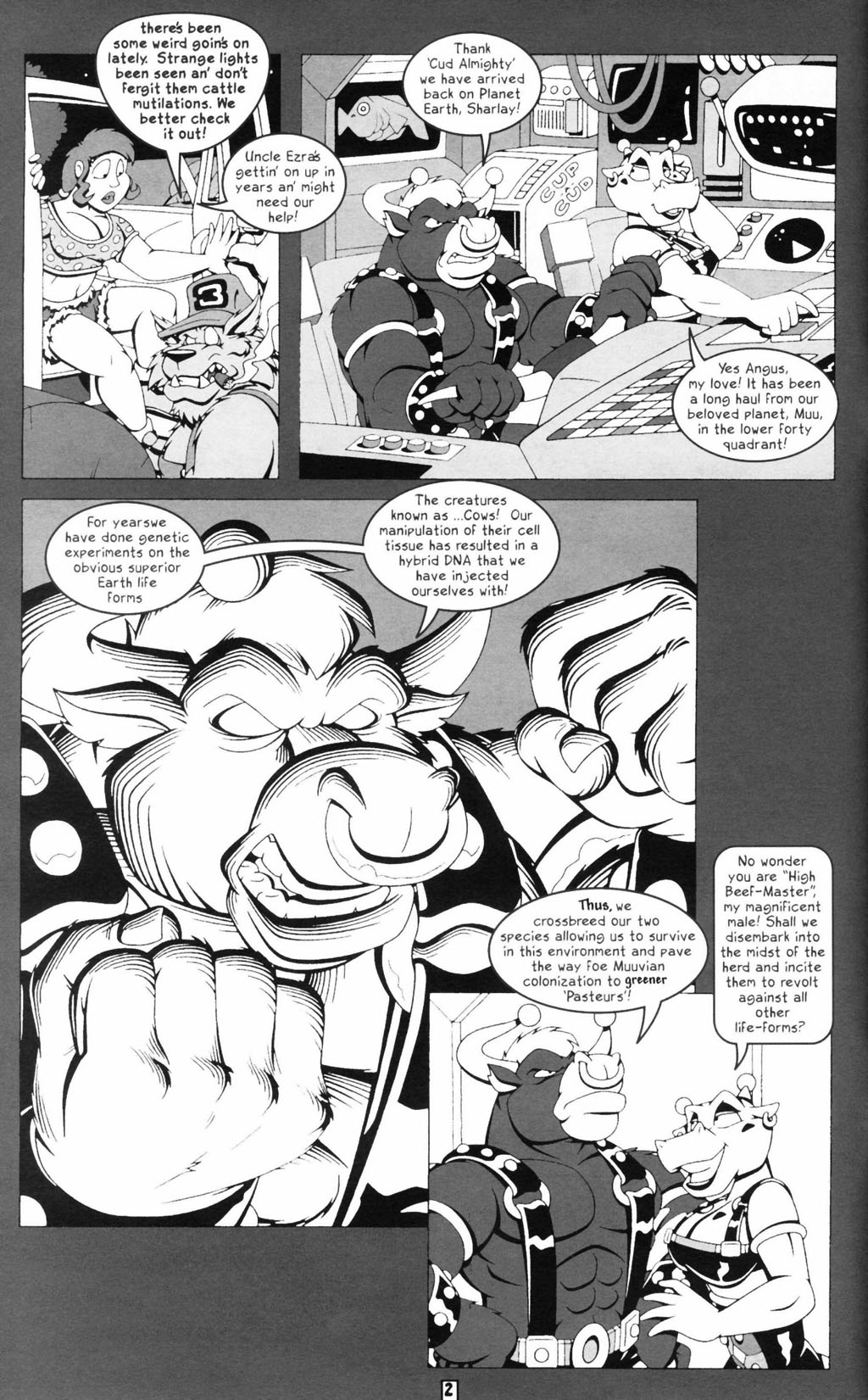 Read online Bubba the Redneck Werewolf comic -  Issue #6 - 4
