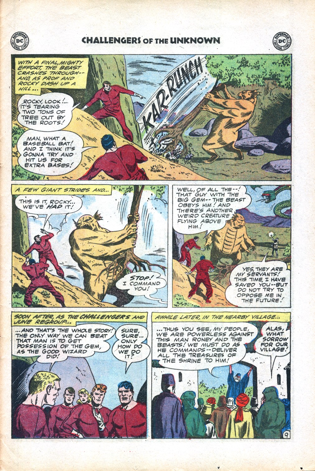 Challengers of the Unknown (1958) Issue #19 #19 - English 29