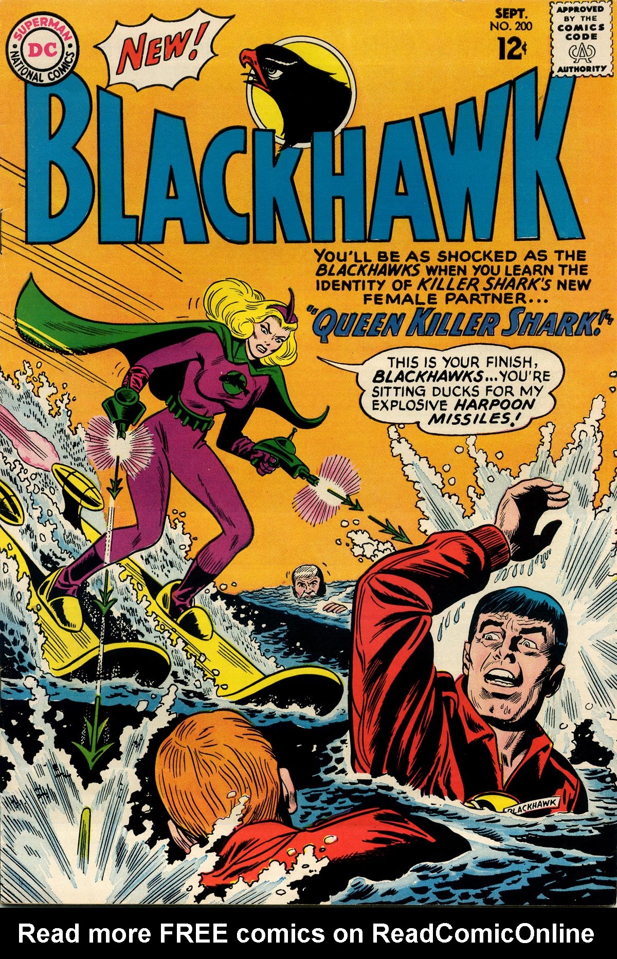 Read online Blackhawk (1957) comic -  Issue #200 - 1