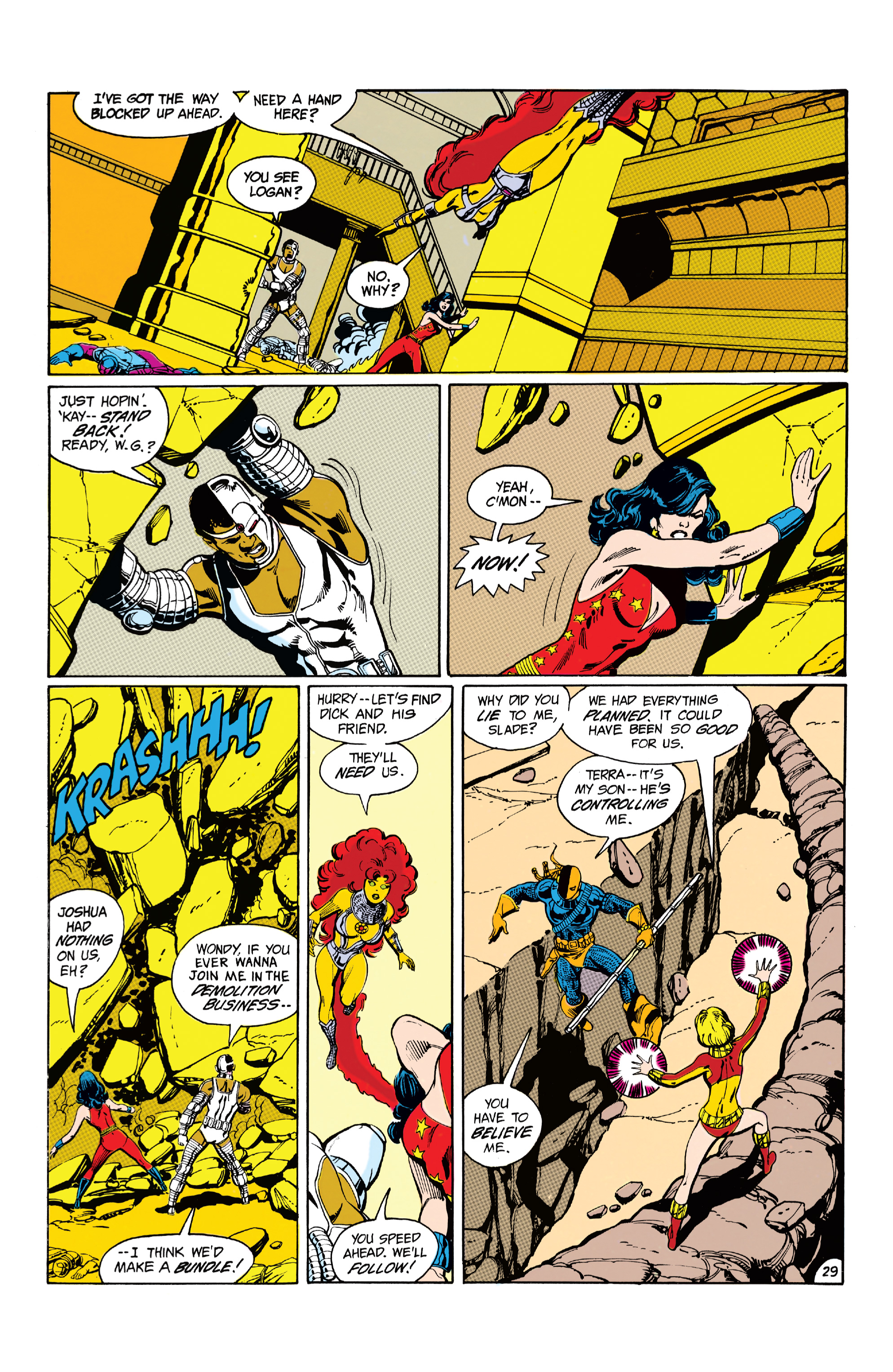 Read online Tales of the Teen Titans comic -  Issue # Annual 3 - 29