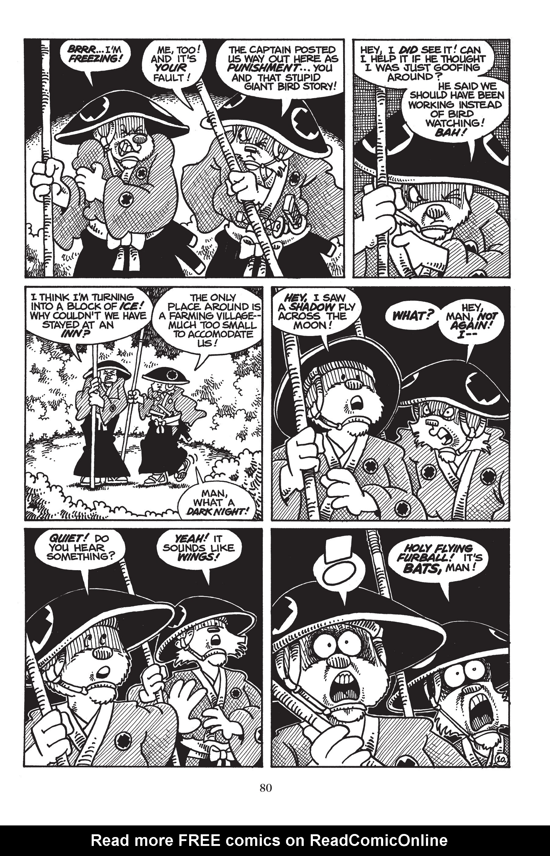 Read online Usagi Yojimbo (1987) comic -  Issue # _TPB 5 - 79