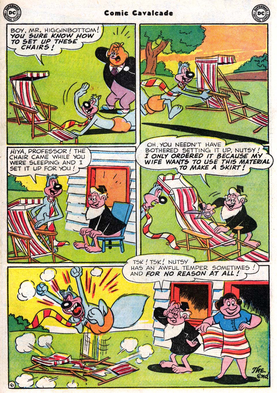 Read online Comic Cavalcade comic -  Issue #46 - 73