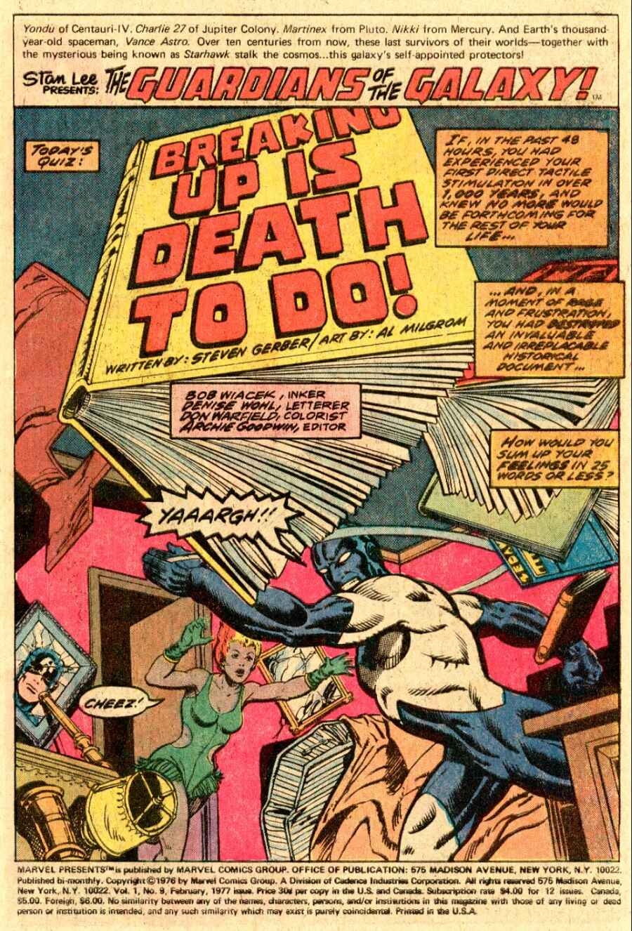 Read online Marvel Presents comic -  Issue #9 - 2