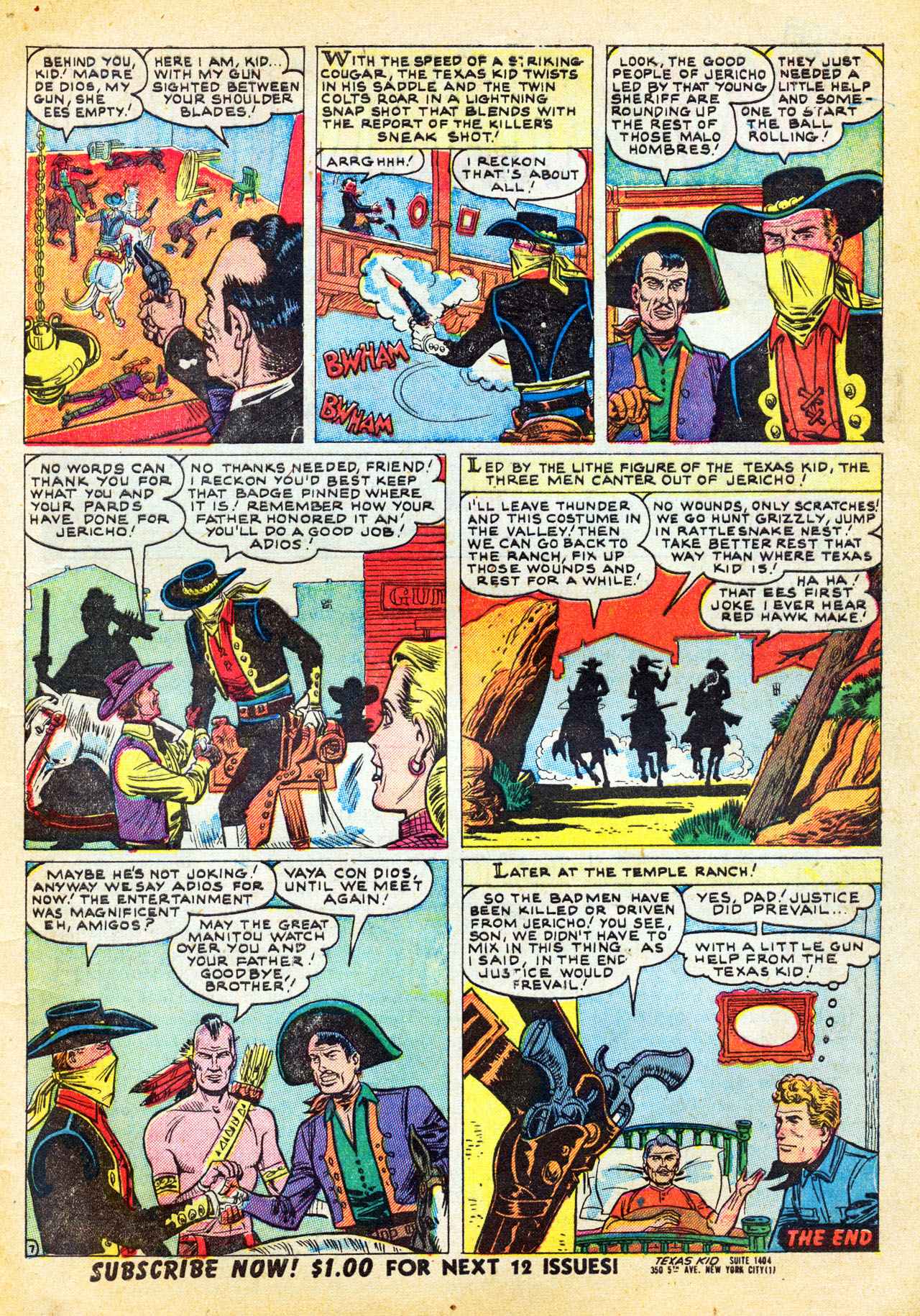 Read online Texas Kid comic -  Issue #4 - 9
