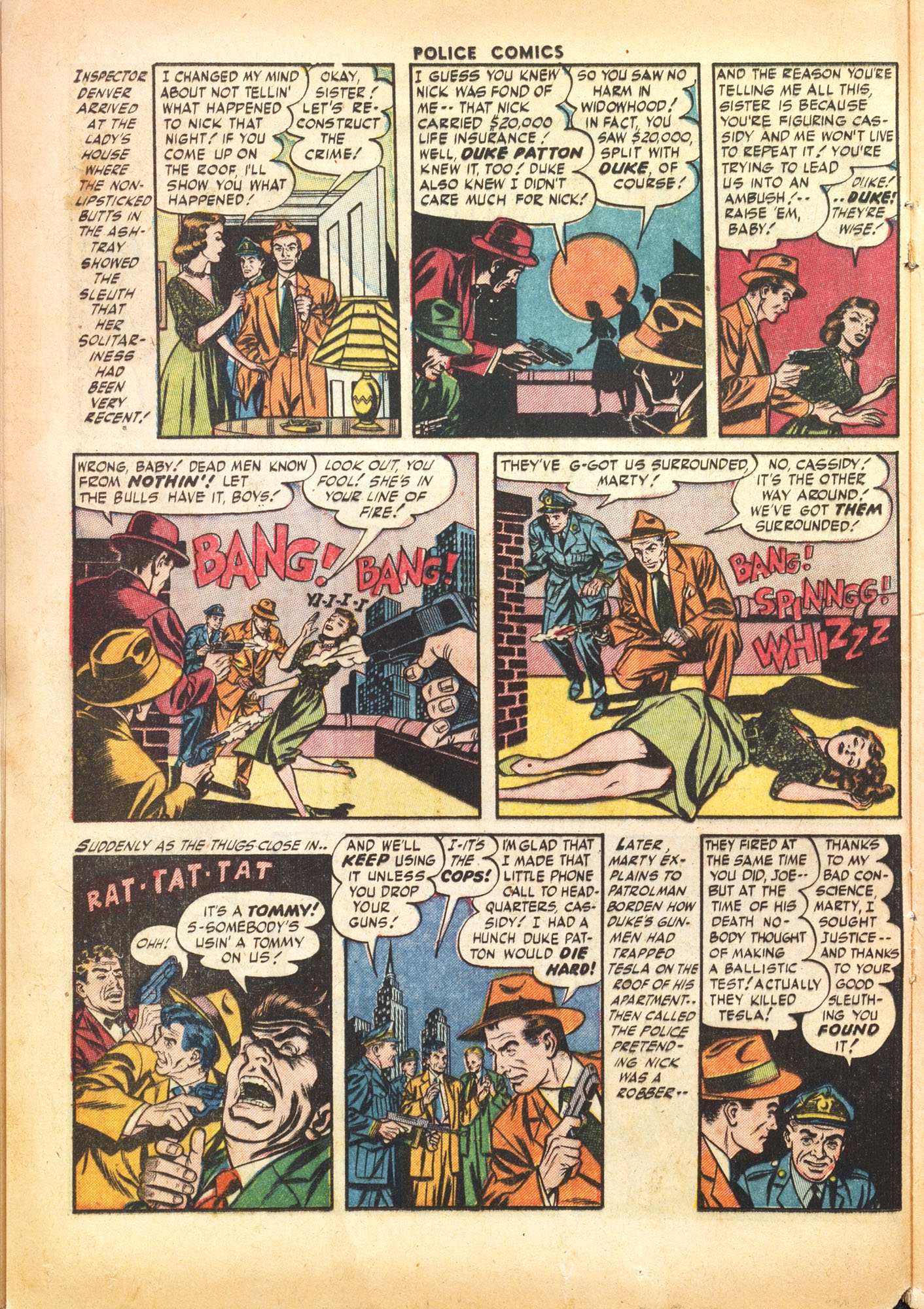 Read online Police Comics comic -  Issue #125 - 16