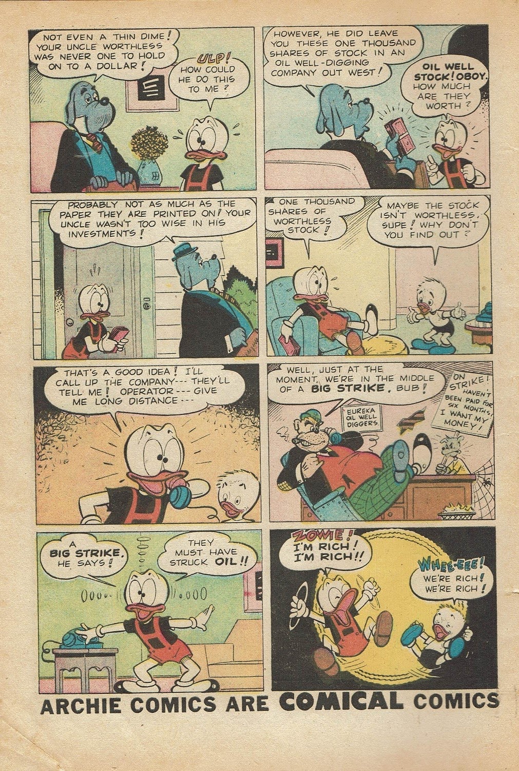 Read online Super Duck Comics comic -  Issue #70 - 4