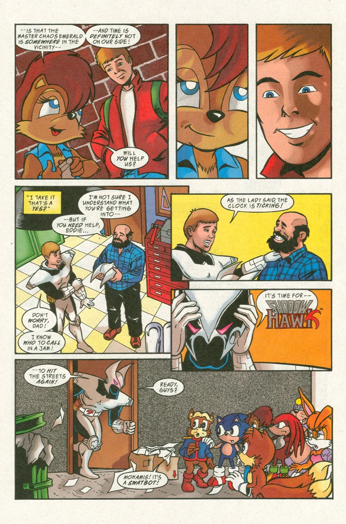 Read online Sonic Super Special comic -  Issue #7 - Exiles crossover - 23