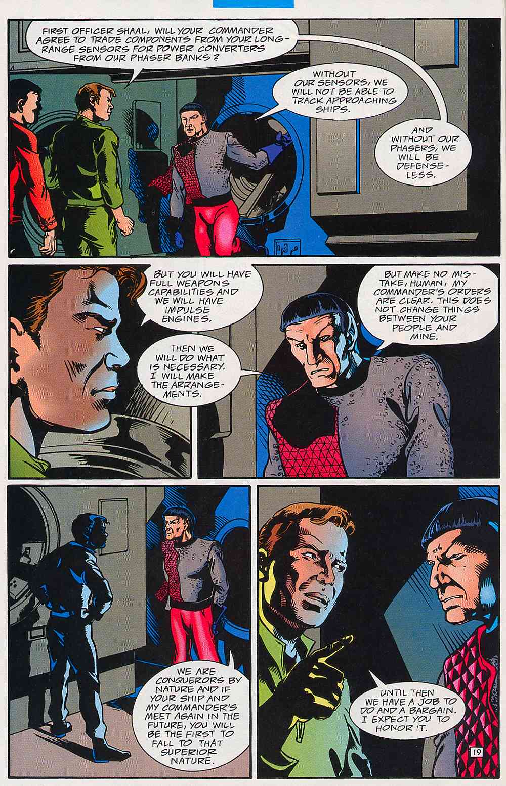 Read online Star Trek (1989) comic -  Issue #77 - 20