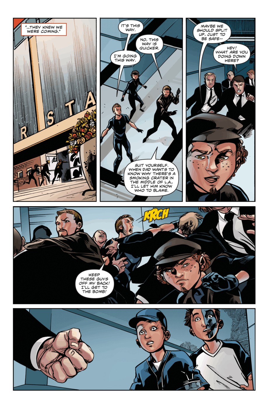 Read online Protocol: Orphans comic -  Issue #1 - 20