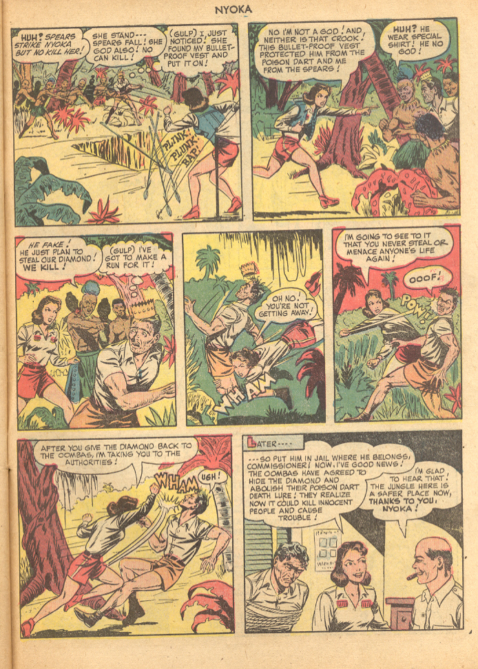 Read online Nyoka the Jungle Girl (1945) comic -  Issue #39 - 47