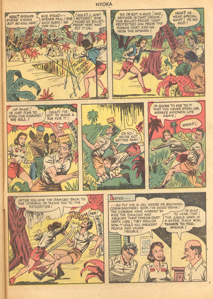 Read online Nyoka the Jungle Girl (1945) comic -  Issue #39 - 47