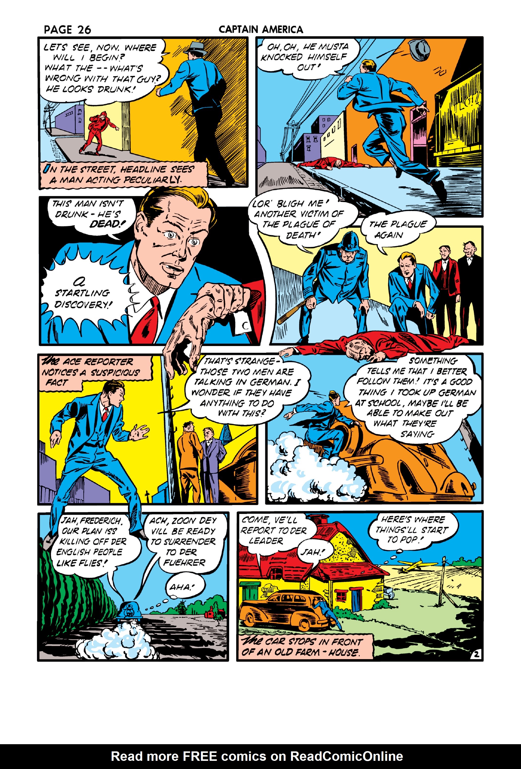Read online Marvel Masterworks: Golden Age Captain America comic -  Issue # TPB 2 (Part 3) - 32