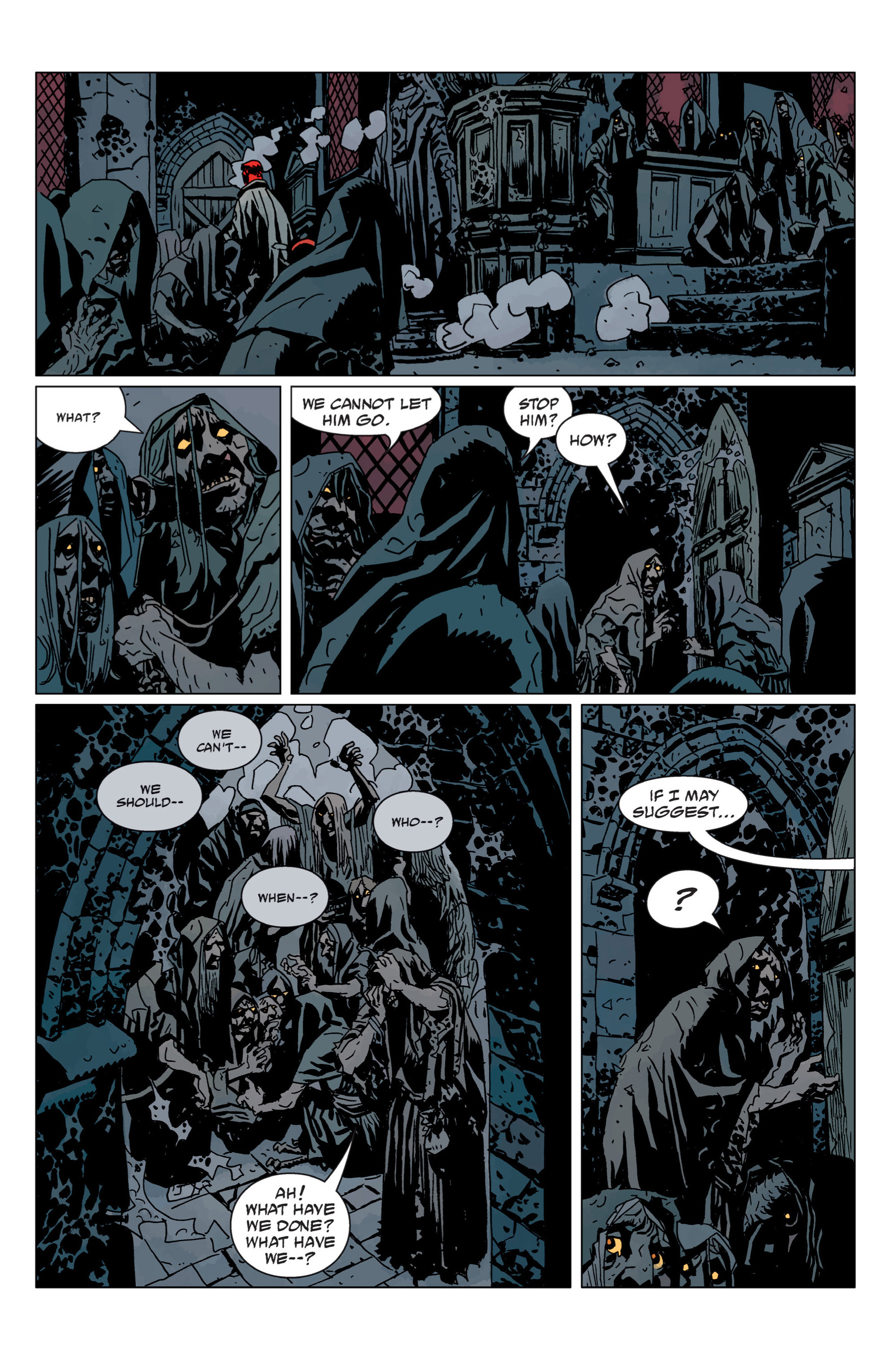 Read online Hellboy comic -  Issue #8 - 56