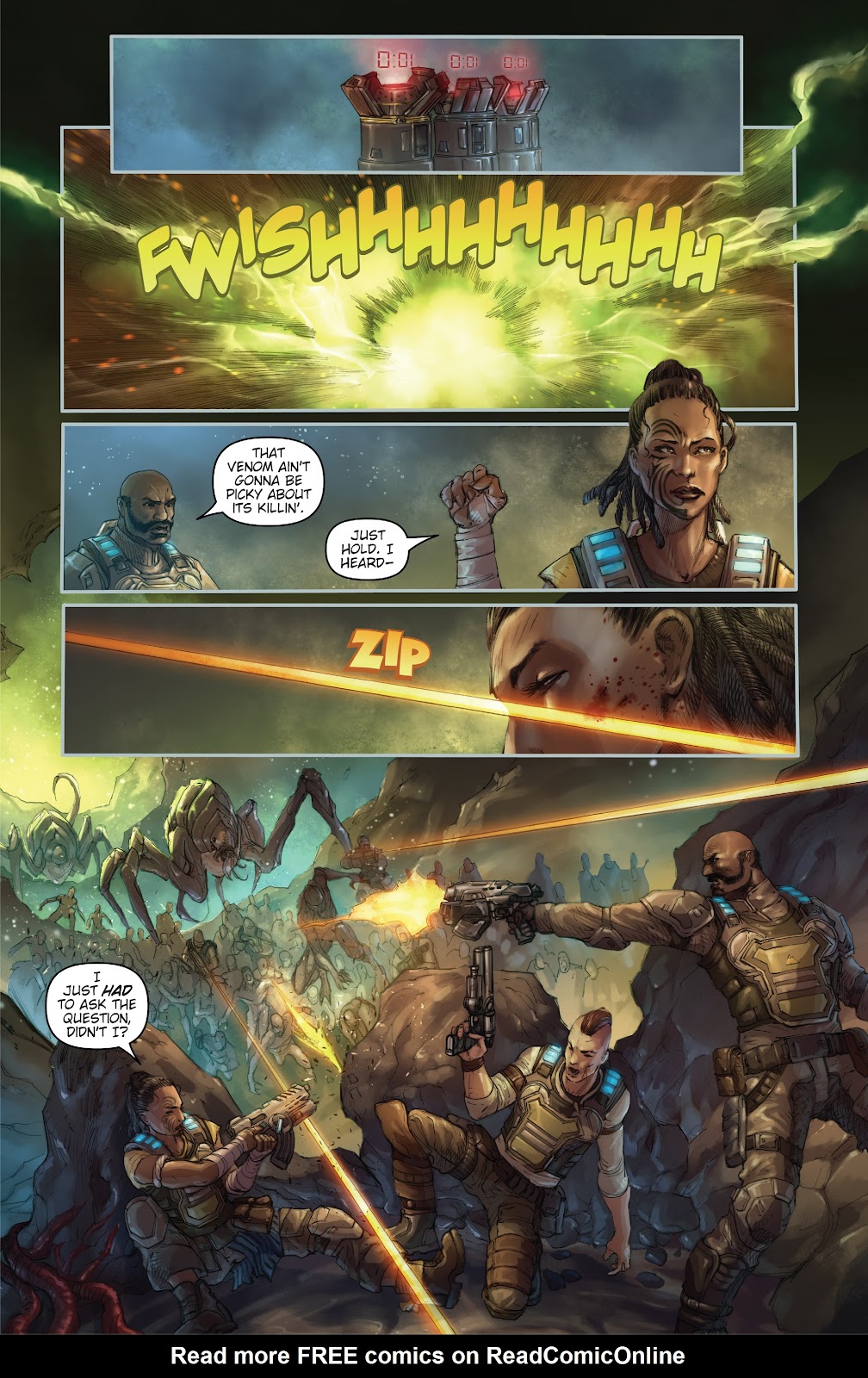 Read online Gears of War Hivebusters comic Issue 1