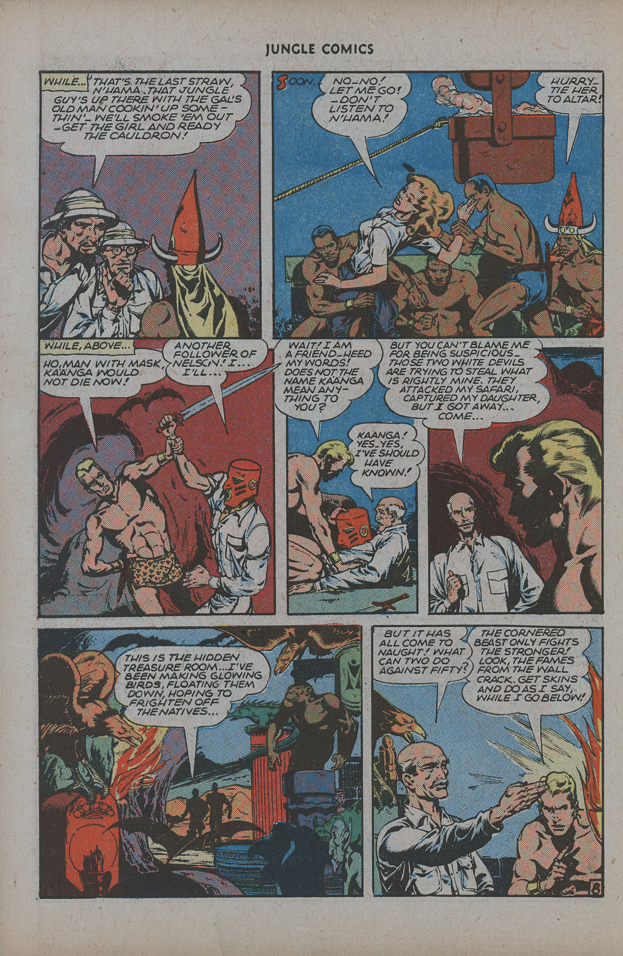 Read online Jungle Comics comic -  Issue #72 - 10