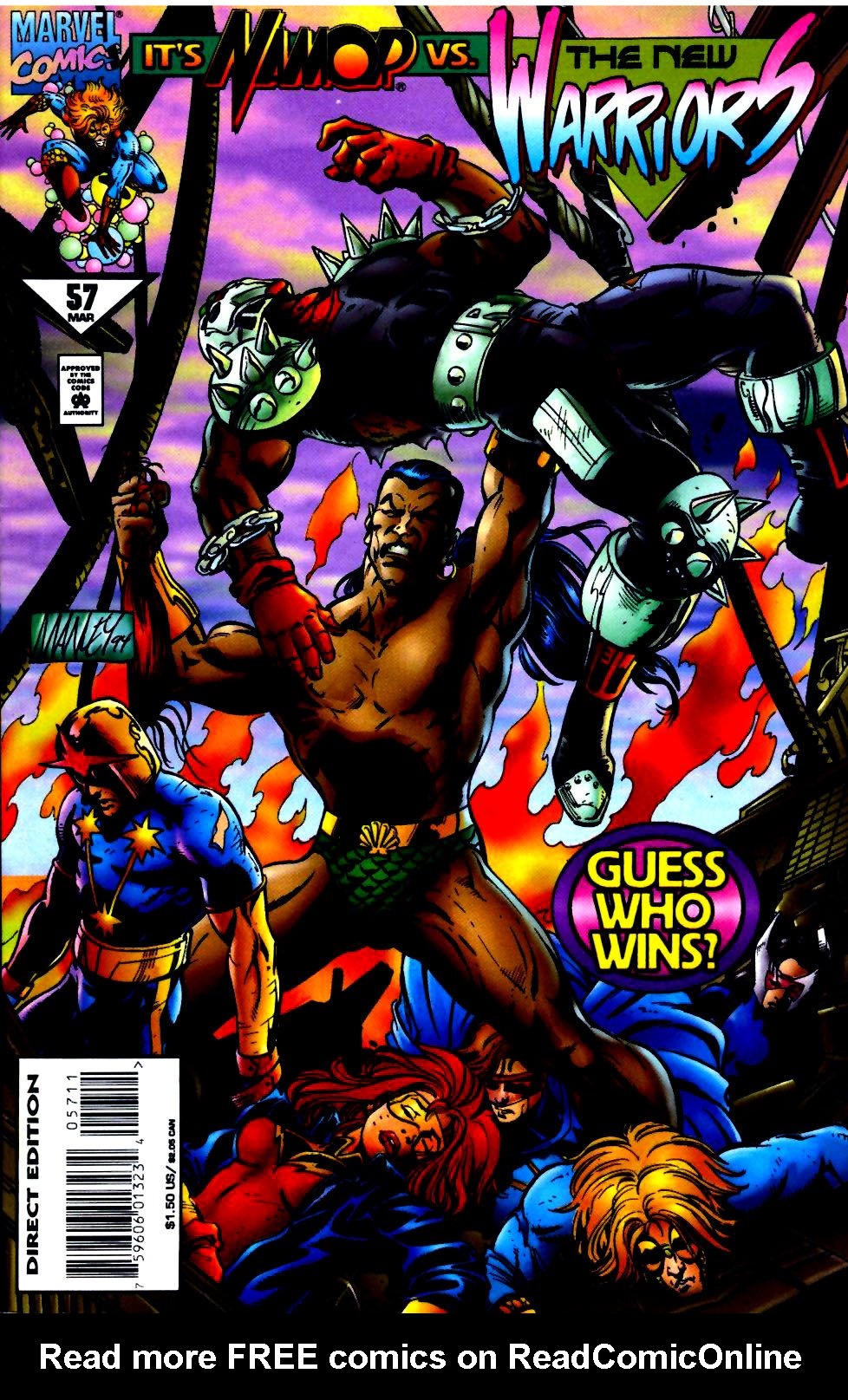 The New Warriors Issue #57 #61 - English 1