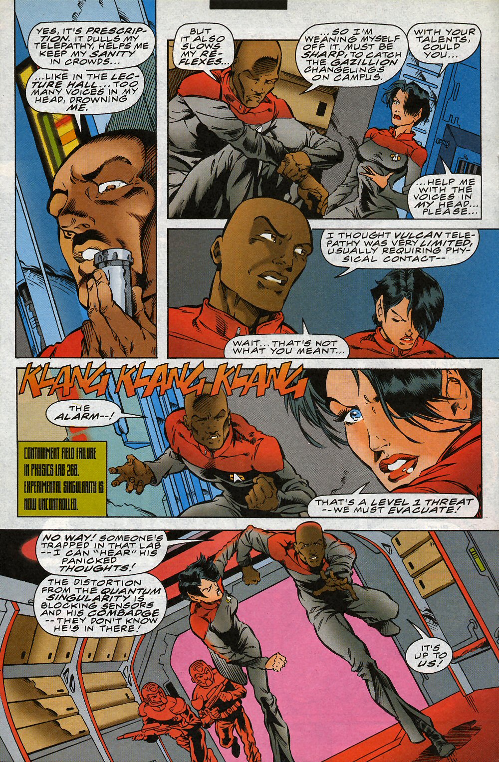 Read online Star Trek: Starfleet Academy (1996) comic -  Issue #6 - 21