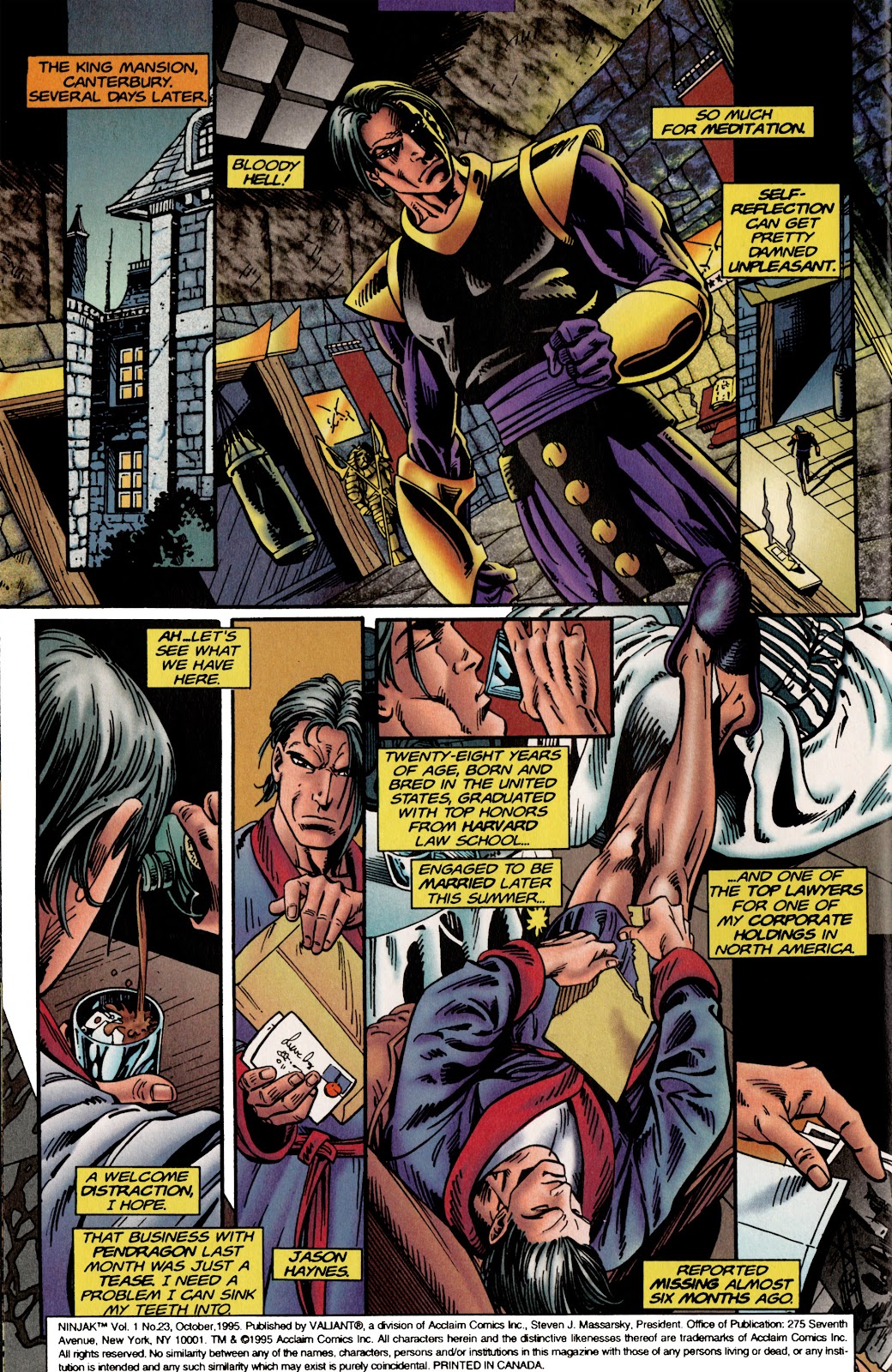 Ninjak (1994) issue 23 - Page 5
