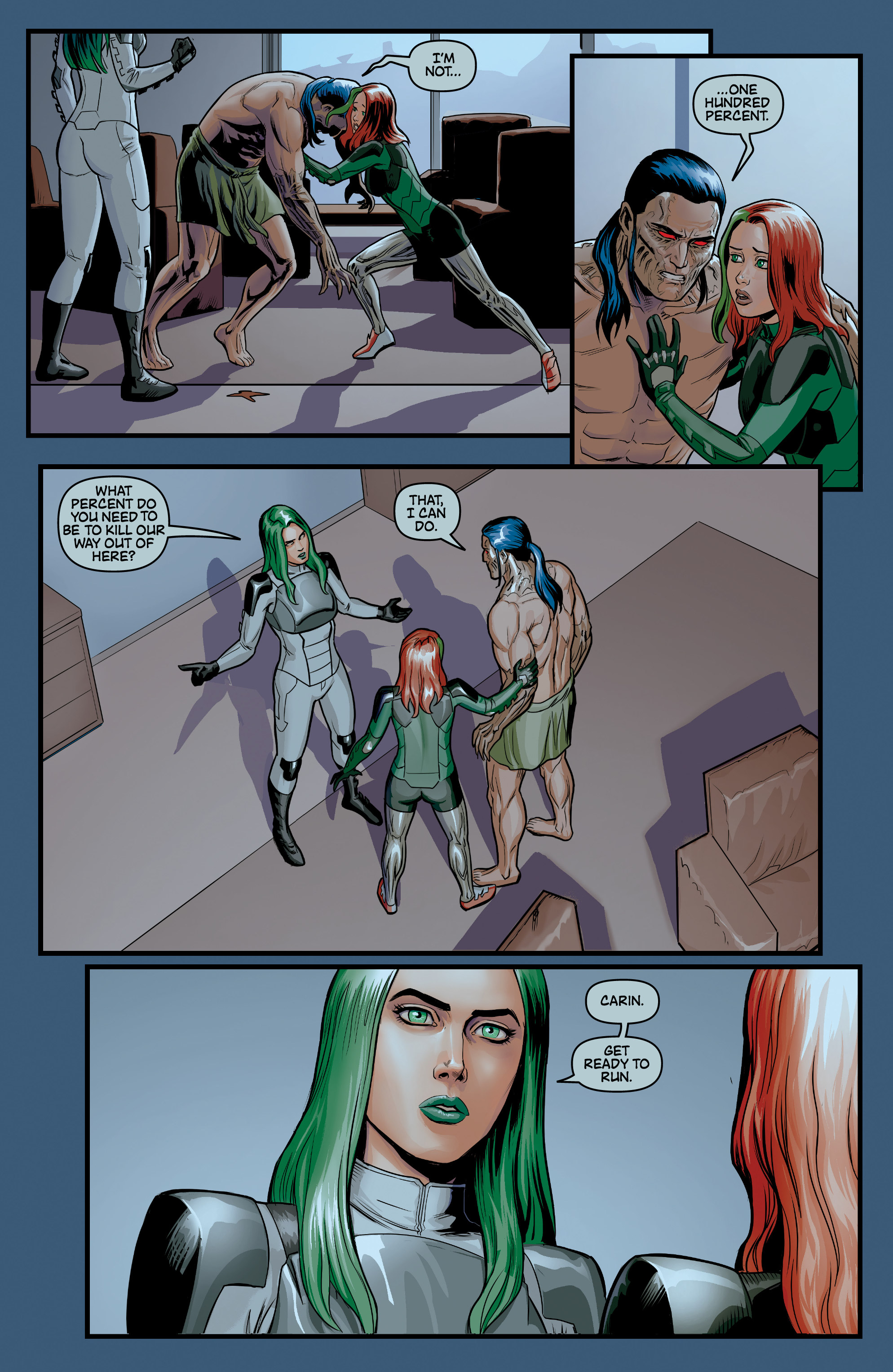 Read online Cyber Force comic -  Issue #11 - 18