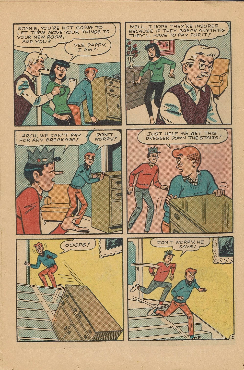 Read online Pep Comics comic -  Issue #196 - 14