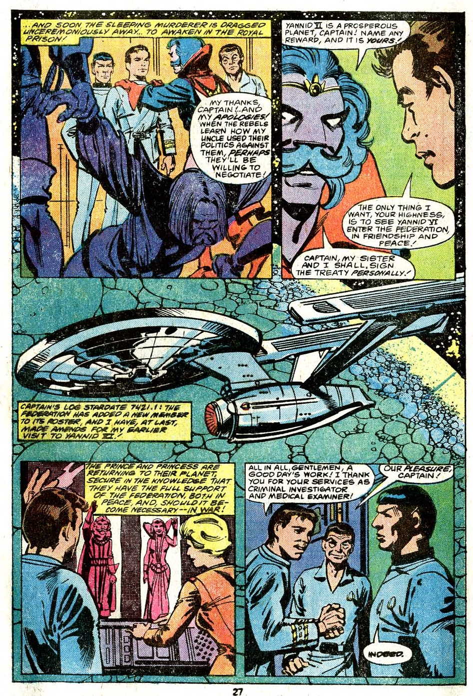 Read online Star Trek (1980) comic -  Issue #6 - 28