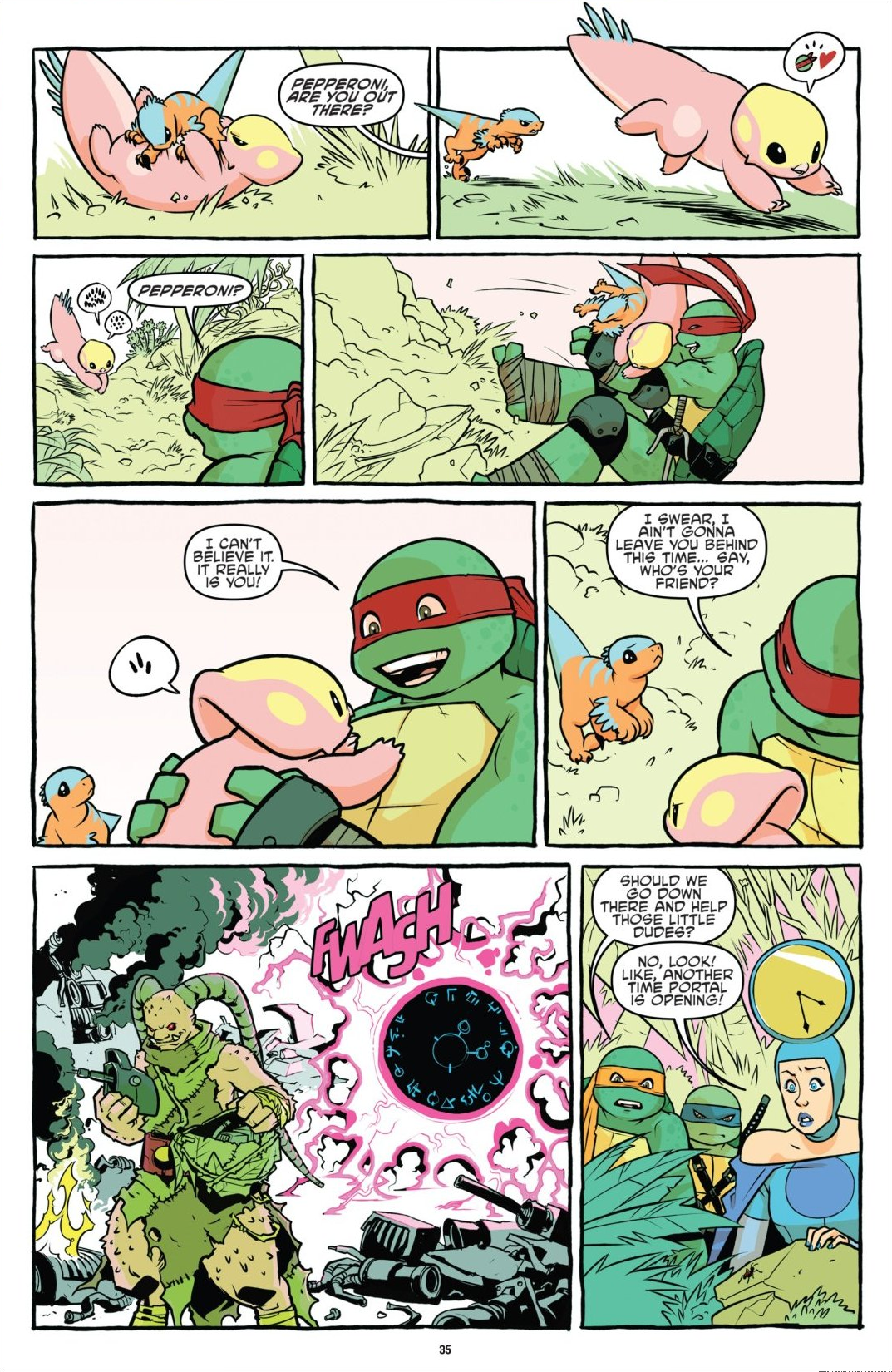 Read online Teenage Mutant Ninja Turtles: The IDW Collection comic -  Issue # TPB 8 (Part 1) - 35